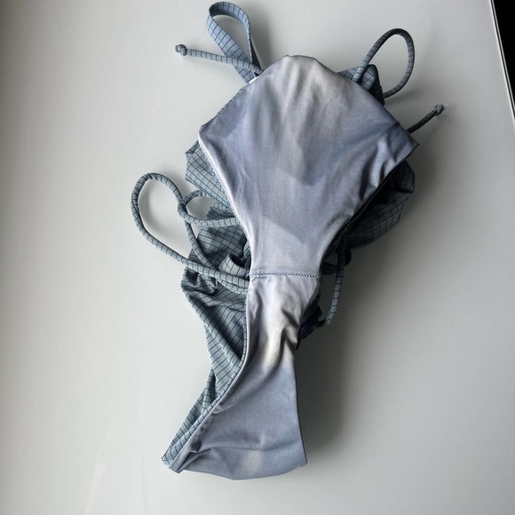 RVCA• BEAU GRID LACE-UP ONE PIECE SWIMSUIT - Picture 10 of 14